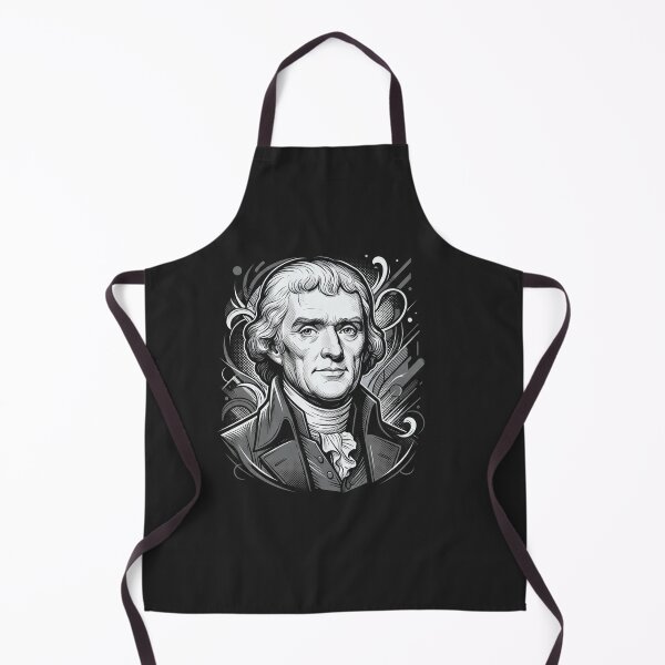 Item preview, Thomas Jefferson Portrait Retro Vintage Graphic Illustration designed and sold by Owcomm.