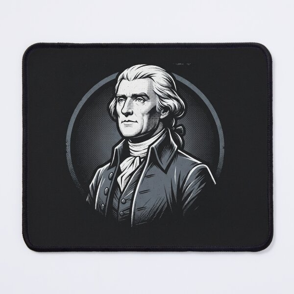 Item preview, Thomas Jefferson Vintage Portrait Silhouette Graphic designed and sold by Owcomm.