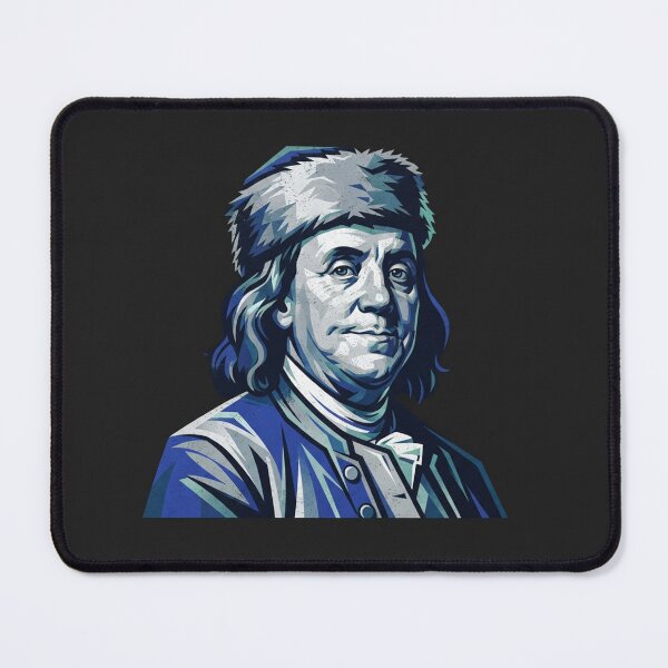 Item preview, Benjamin Franklin Historical Figure Portrait Illustration designed and sold by Owcomm.