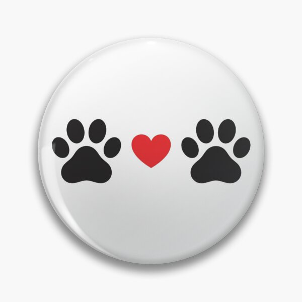 Item preview, Lindas patas de gato con un corazón rojo: gráfico minimalista de amor gatuno designed and sold by FootprintofLove.
