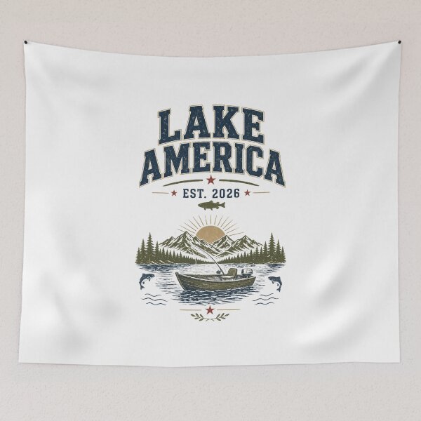 Artikelvorschau, Lake America entworfen und verkauft von VYRON STUDIO.