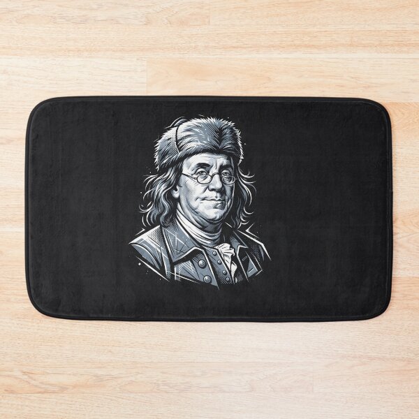 Item preview, Benjamin Franklin historical portrait graphic illustration designed and sold by Owcomm.