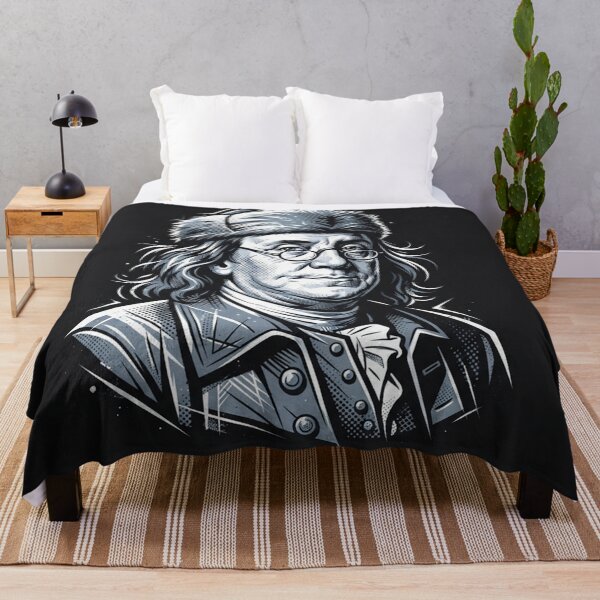 Item preview, Benjamin Franklin historical portrait graphic illustration designed and sold by Owcomm.