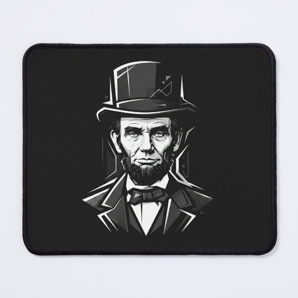 Item preview, Abraham Lincoln Portrait In Top Hat designed and sold by Owcomm.