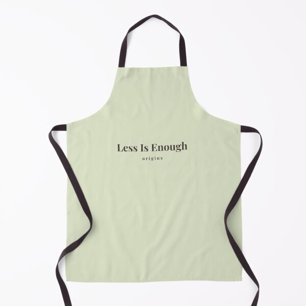Item preview, Less Is Enough Minimalist Black Typography Origins designed and sold by ORIGINS LINES.