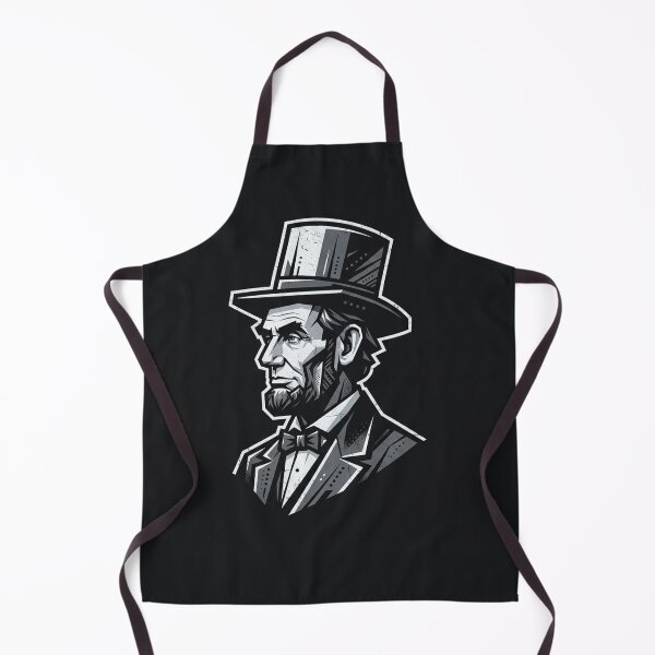 Item preview, Abraham Lincoln Vintage Retro Top Hat Portrait designed and sold by Owcomm.