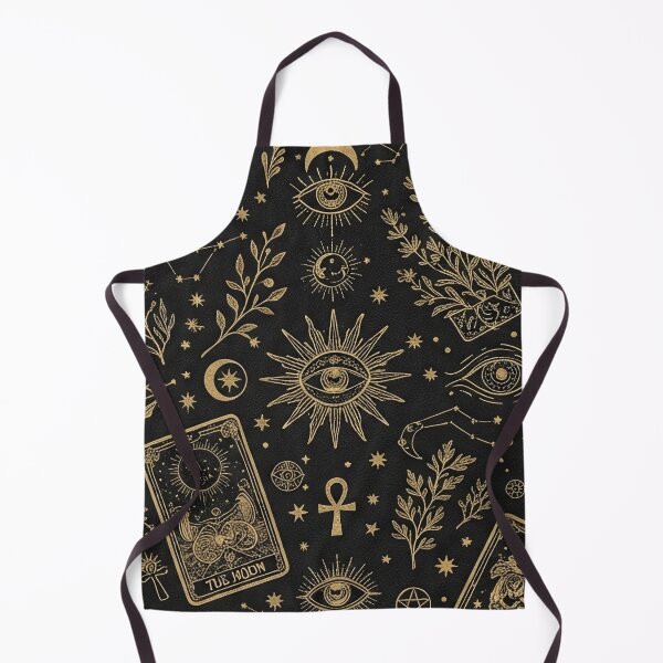 Item preview, Mystic Gold Celestial Tarot Card Seamless Pattern designed and sold by SassyArtistry.
