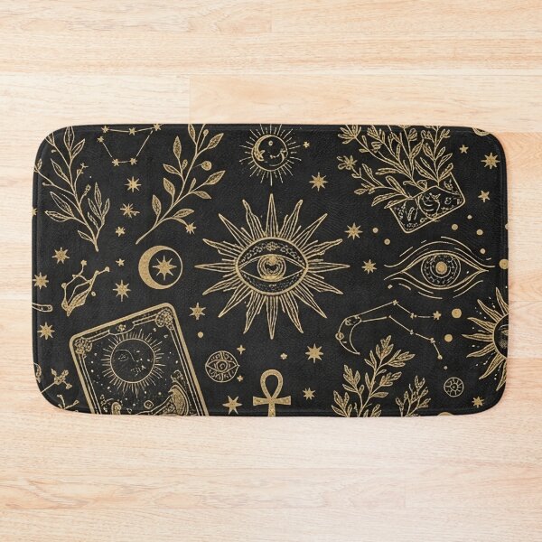 Item preview, Mystic Gold Celestial Tarot Card Seamless Pattern designed and sold by SassyArtistry.