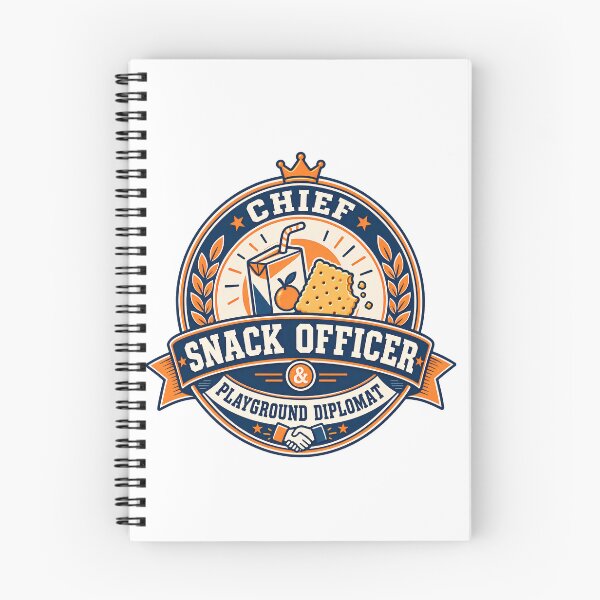 Item preview, Chief Snack Officer & Playground Diplomat - Funny Lunchbox Parent Badge designed and sold by Neurospicy Trolls.