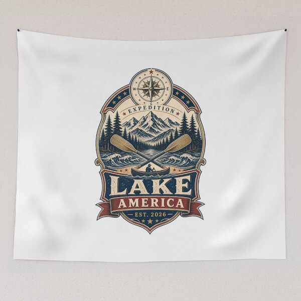 Artikelvorschau, Lake America entworfen und verkauft von VYRON STUDIO.