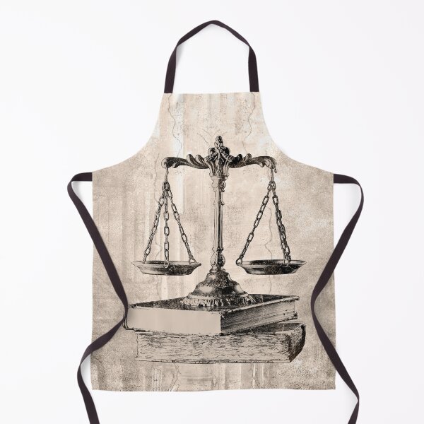 Item preview, Brown Scales of Justice on Law Books designed and sold by Ghoul Enterprises.