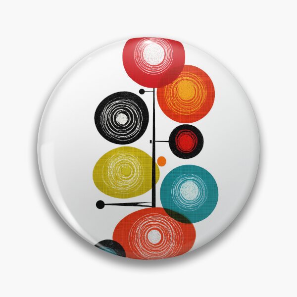 Item preview, Mid Century Modern Abstract Tree Illustration designed and sold by colorful-white.