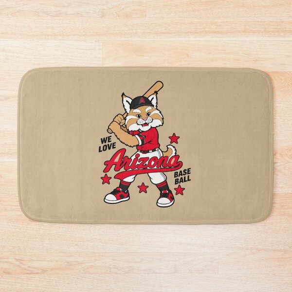 Item preview, We Love Arizona Baseball Baxter the Bobcat designed and sold by GhostDawgs.