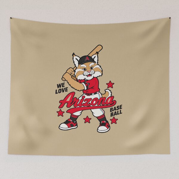 Item preview, Nos encanta el béisbol de Arizona. Baxter el Bobcat. designed and sold by GhostDawgs.