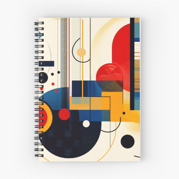 Item preview, Retro Bauhaus Bold Colorful Geometric Abstract designed and sold by DEC02.