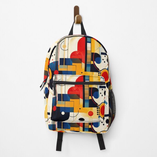 Item preview, Retro Bauhaus Bold Colorful Geometric Abstract designed and sold by DEC02.