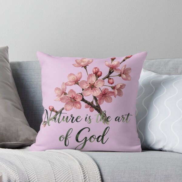 Item preview, La naturaleza es el arte de Dios – Flor de cerezo designed and sold by DesignedOutside.