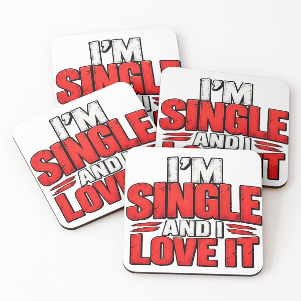 Item preview, I'm Single and I Love It – Funny Single Life Quote designed and sold by RKWSHOP.