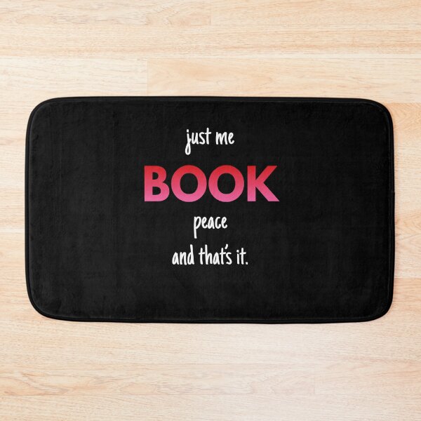 Item preview, Just Me Book Peace And Thats It Bookish Aesthetic designed and sold by Jacob Zubek.
