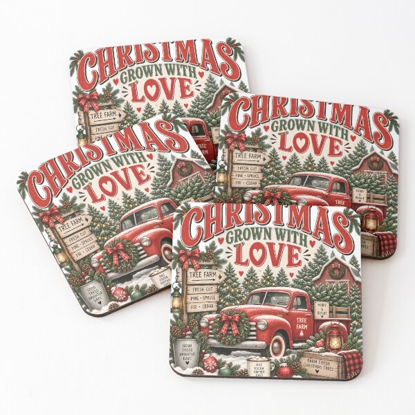 Item preview, Cute Christmas Grown With Love Tree Farm Holiday Cozy designed and sold by Nordo Studio.