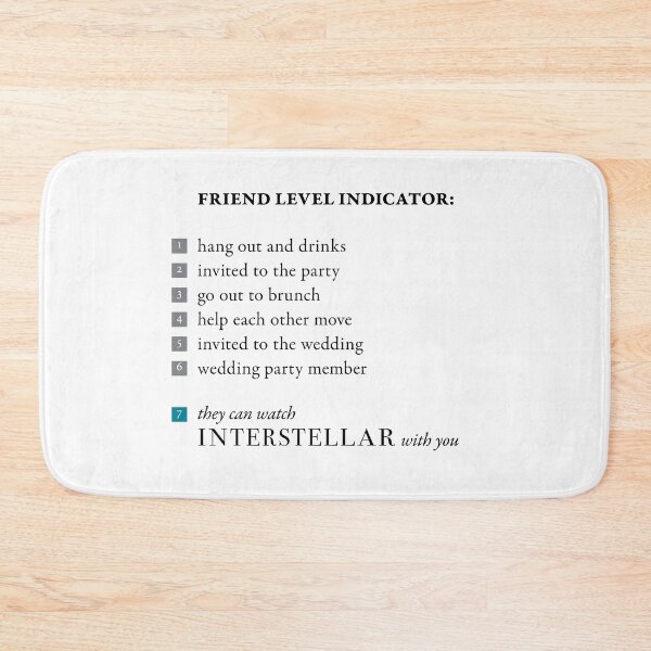 Item preview, Interstellar Friend Level Indicator designed and sold by widdart.