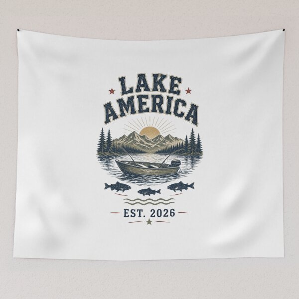 Artikelvorschau, Lake America entworfen und verkauft von VYRON STUDIO.
