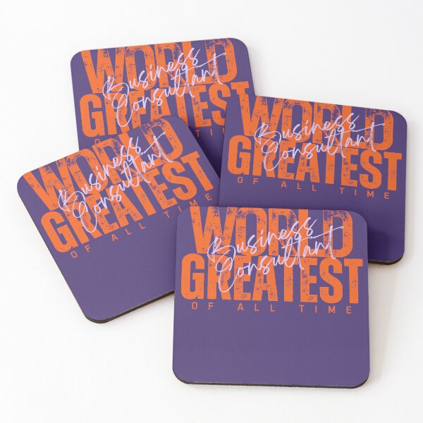 Item preview, World Greatest Business Consultant - Coworker Gift For Student - Cute Purple designed and sold by Doiemacreations.
