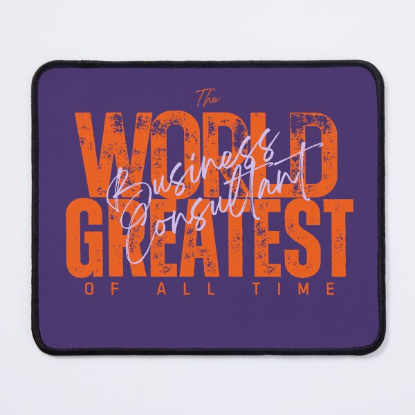 Item preview, World Greatest Business Consultant - Coworker Gift For Student - Cute Purple designed and sold by Doiemacreations.