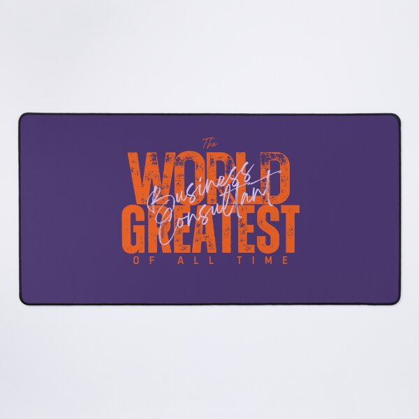 Item preview, World Greatest Business Consultant - Coworker Gift For Student - Cute Purple designed and sold by Doiemacreations.
