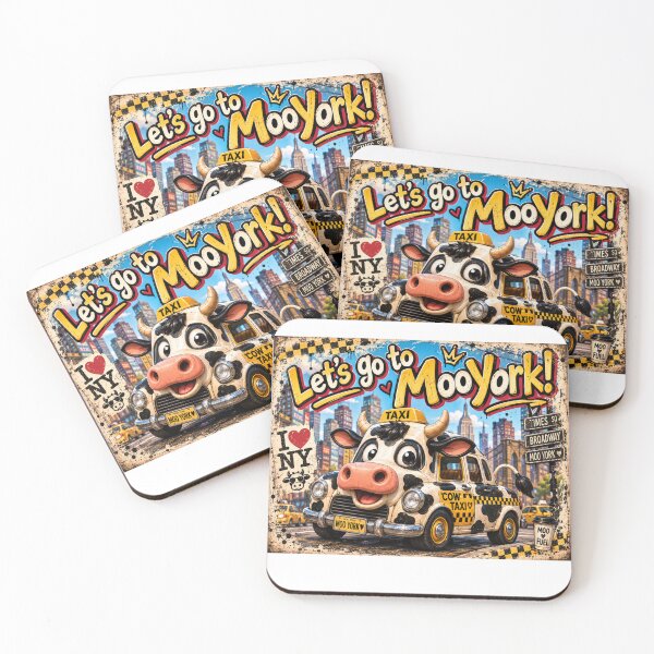 Item preview, Go to MooYork!! designed and sold by KreativeCrow.