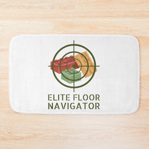 Artikelvorschau, Elite Floor Navigator – Lustiges Lego-Elternüberleben entworfen und verkauft von Neurospicy Trolls.