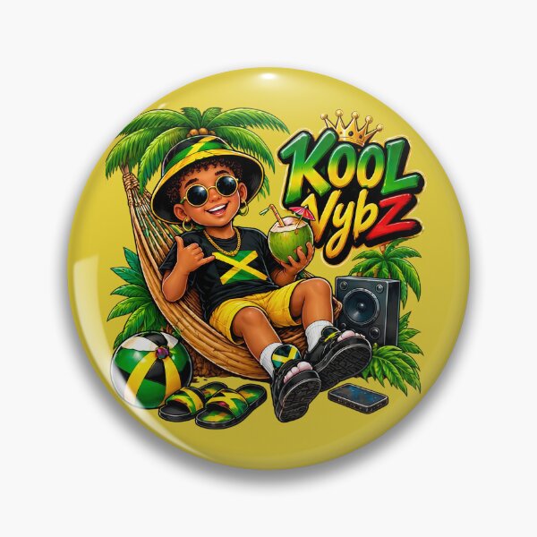 Item preview, Kool Vybz Jamaican Reggae Beach Chill Art designed and sold by digitalbob60.