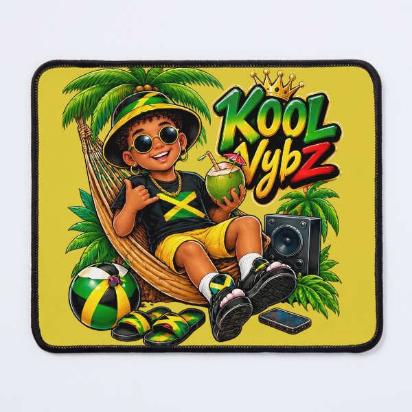Item preview, Kool Vybz Jamaican Reggae Beach Chill Art designed and sold by digitalbob60.