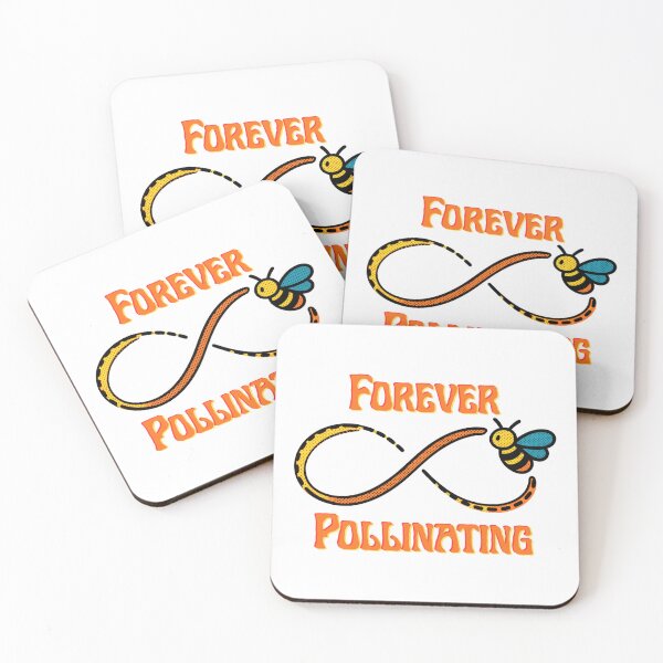 Item preview, Forever Pollinating Bee Infinity designed and sold by CraftyBrandyBoutique.