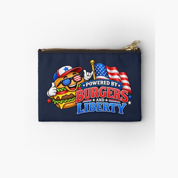 Item preview, Powered by Burgers and Liberty – Patriotic Burger designed and sold by HO•Designs.
