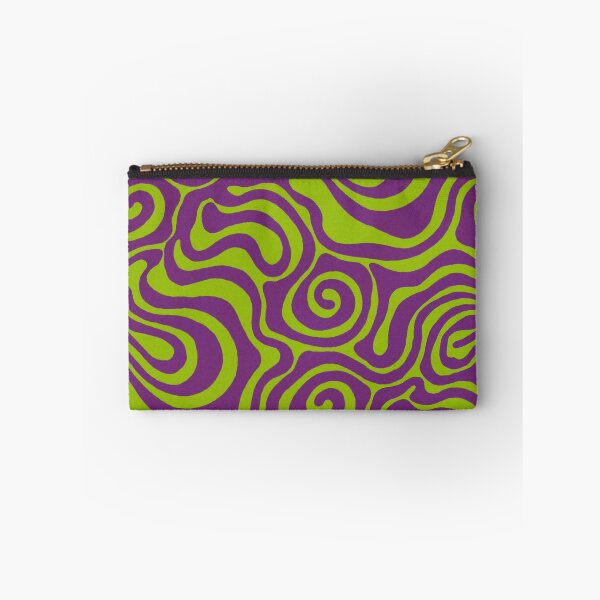 Item preview, Purple & Green Funky Wave  designed and sold by Higher Light.