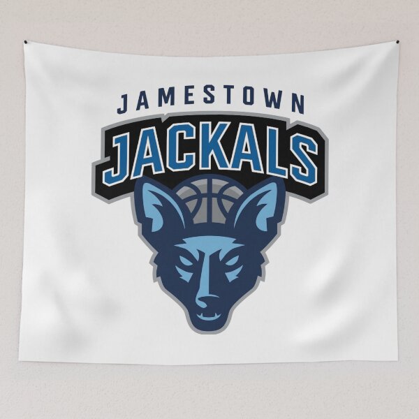Aperçu de l'œuvre Logo graphique de la mascotte de l'équipe de basketball des Jamestown Jackals créée et vendue par BlasiseDS.