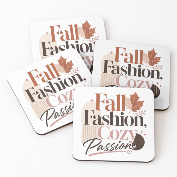 Item preview, Fall Fashion, Cozy Passion | Cute Fall Design for Women | Cozy Autumn Gift designed and sold by PrintSparkDesigns.