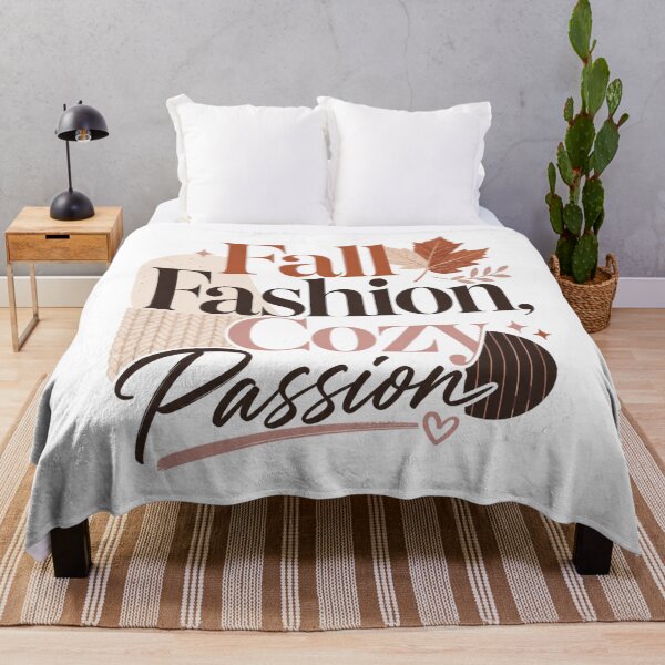 Item preview, Fall Fashion, Cozy Passion | Cute Fall Design for Women | Cozy Autumn Gift designed and sold by PrintSparkDesigns.