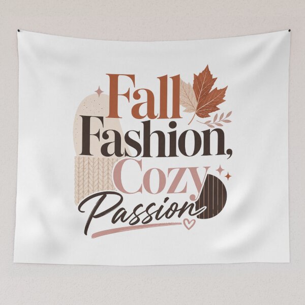Item preview, Fall Fashion, Cozy Passion | Cute Fall Design for Women | Cozy Autumn Gift designed and sold by PrintSparkDesigns.