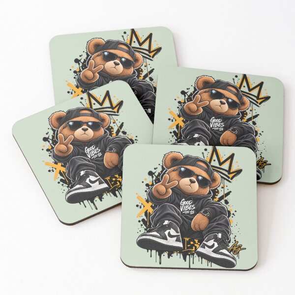 Item preview, Urban Good Vibes Bear designed and sold by AndGarciart.