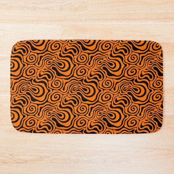 Item preview, Orange & Black Funky Wave  designed and sold by Higher Light.