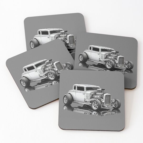 Item preview, 32 Deuce Coupe Hot Rod – Detailed Pencil Art designed and sold by Classic Chaos Creations.