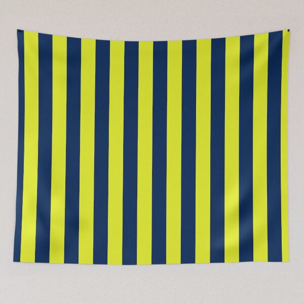 Item preview, Blue and Yellow Stripes designed and sold by Jeallan Designs.