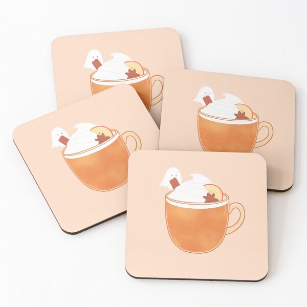 Item preview, Apple Cider Mug Ghost designed and sold by Meg's Sketchbook.