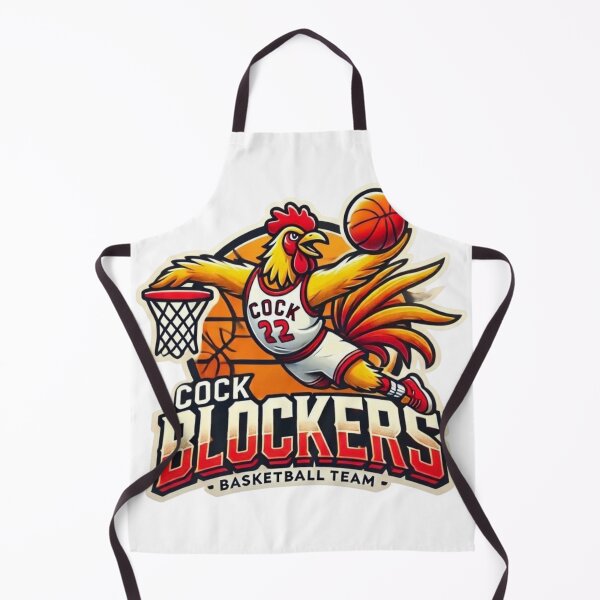Item preview, Cock Blockers Basketball Team Dunk Mascot Graphic designed and sold by BlasiseDS.