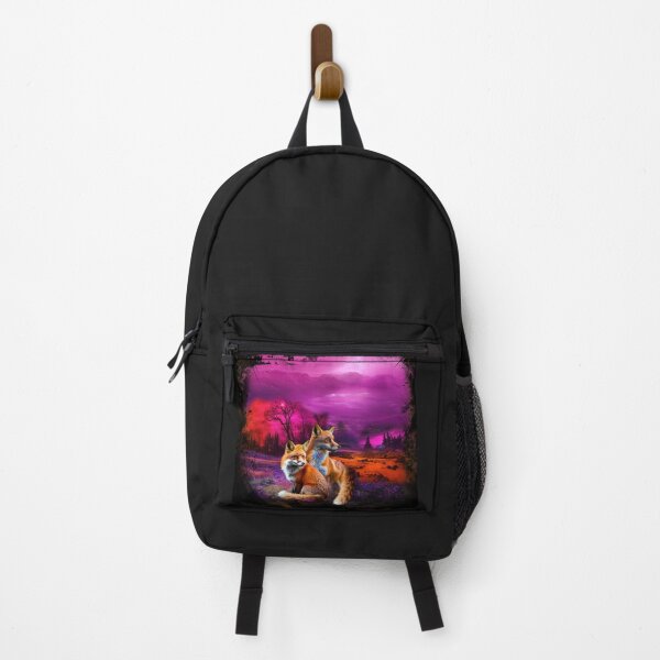 Item preview, Vibrant Foxes in a Mystical Landscape designed and sold by Patricia Brown.