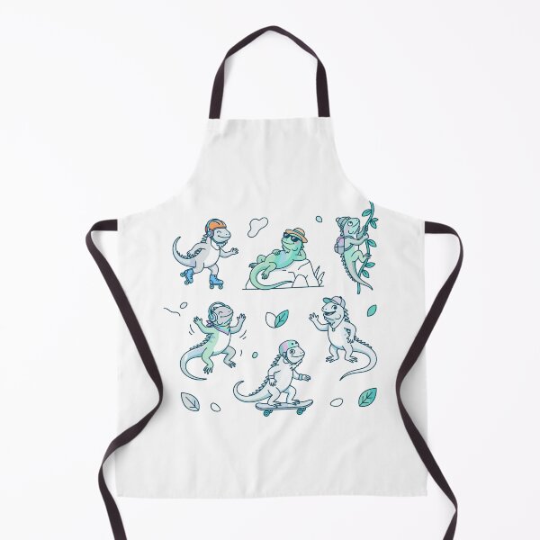 Item preview, Cute Skateboarding Iguanas designed and sold by Zoolumi.