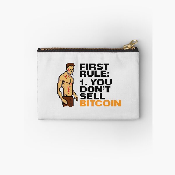 Item preview, First Rule of Bitcoin Pixel Art designed and sold by CyberRex.