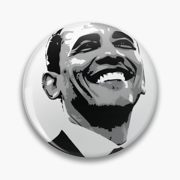 Item preview, 44Th President Grayscale Pop Art Portrait, Iconic Political Leader Minimalist Vector Illustration, Modern Historical Figure Graphic, Classic Statesman Artistic Tribute | Limited Edition designed and sold by Barbara Souza.